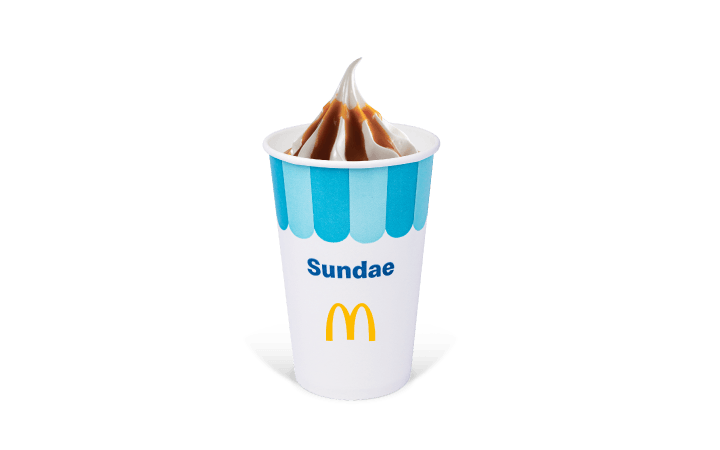 Sundae con Caramelo